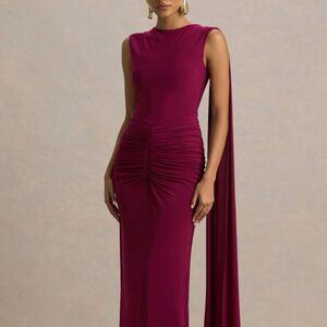 Club London Premiere Burgundy Dress